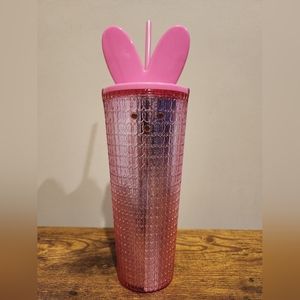 Peeps- Easter 2024 Pink Bunny Themed Tumbler 24oz